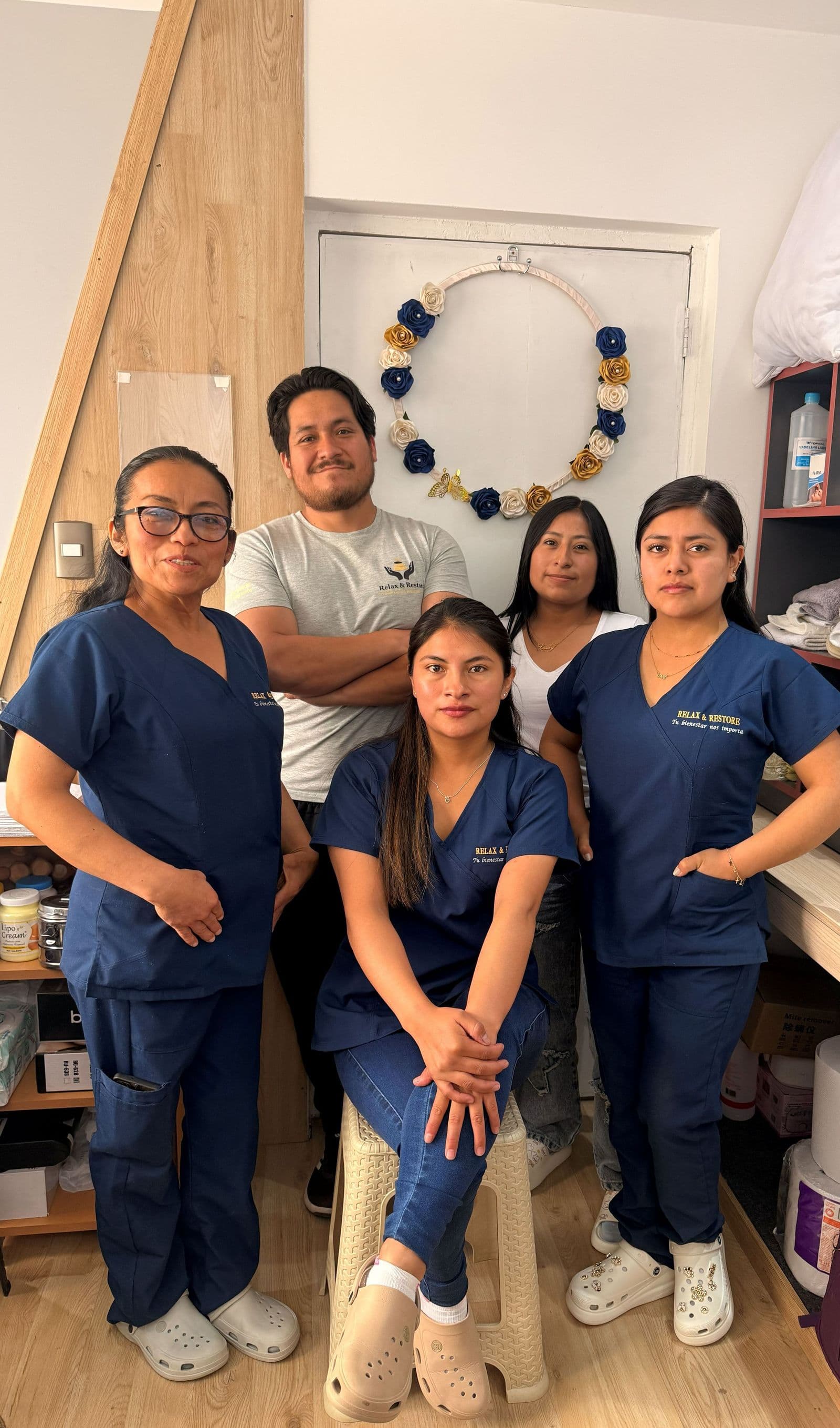 Equipo de Relax & Restore